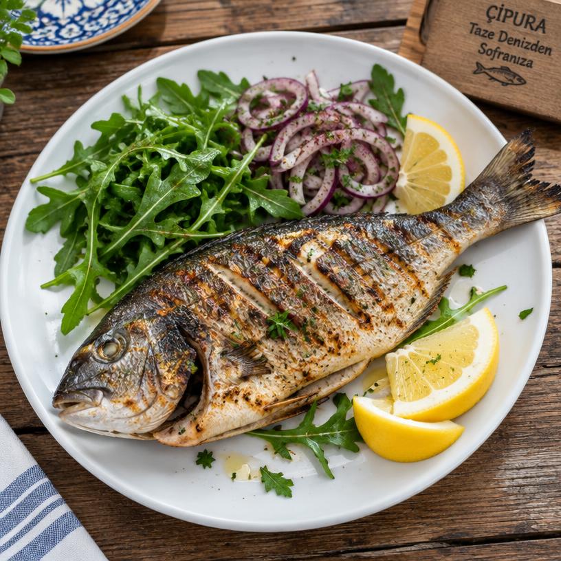 Aliağa Sofrada Balık Ayhan Reis Izgara Deniz Çipura (400-500 gr.)